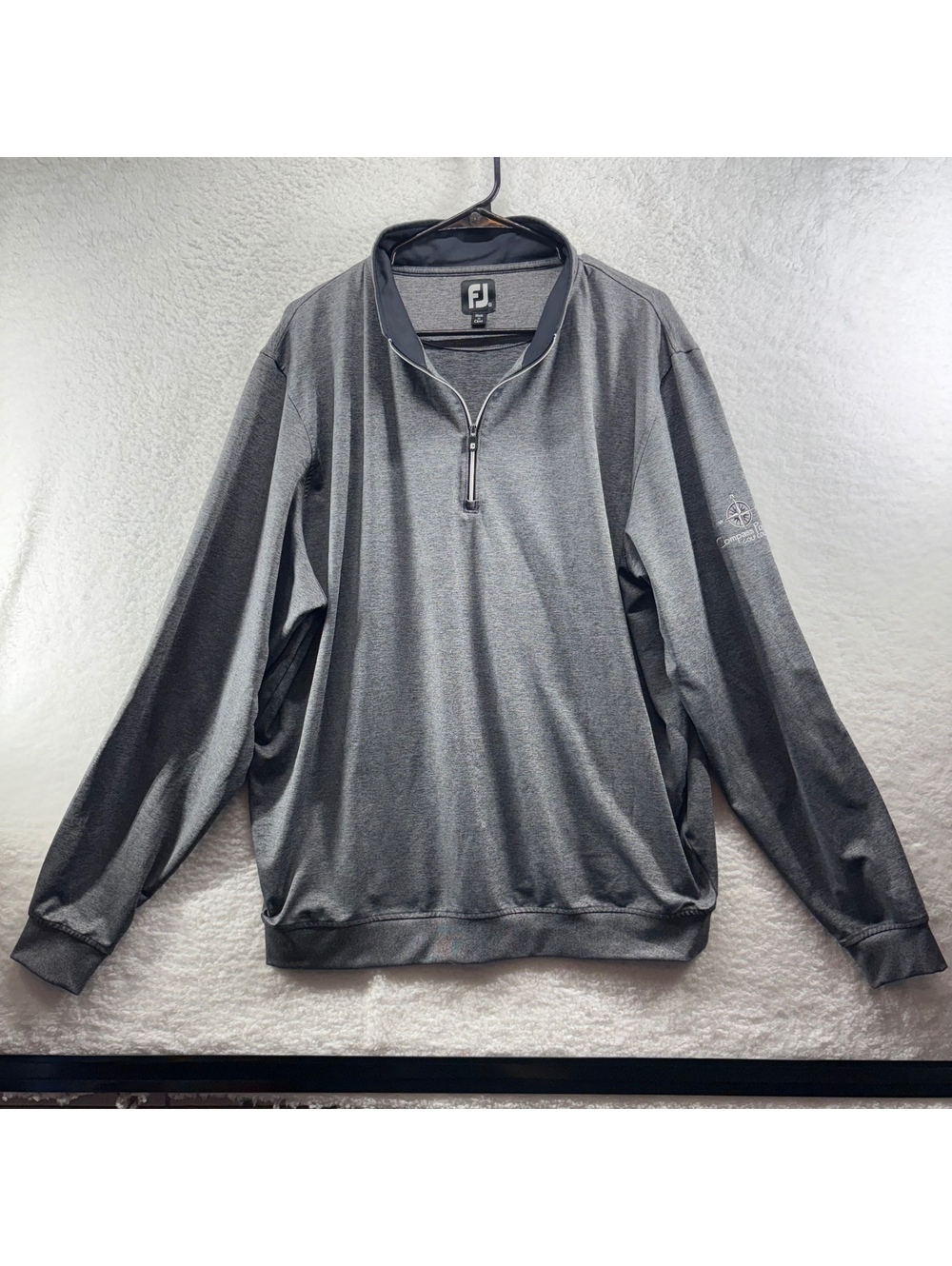 Footjoy Performance Golf 1/4 Zip XL Long Sleeve Compass Pointe Maryland Pullover